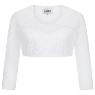 Nübler Dirndlbluse langarm Lisa weiß 40