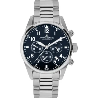 Jacques Lemans Barcelona 42-2D Edelstahl 42 mm 42-2D