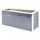 Hochbeet Herba 205 x 80 x 81 cm Grau