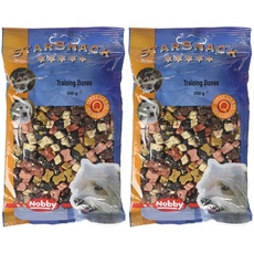 Nobby STARSNACK Training Bones für Hunde, 1 Packung (1x 200 g) (Packung mit 2)