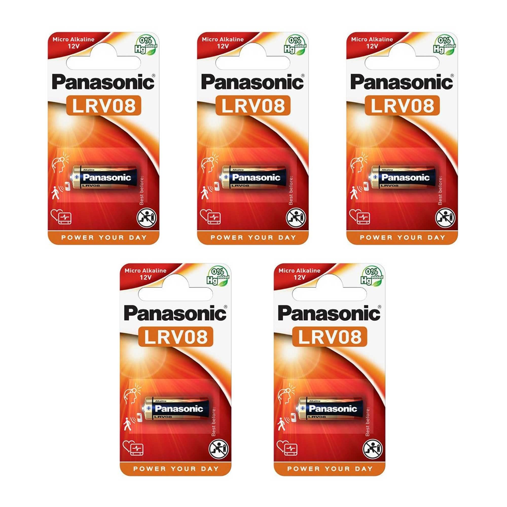 Bild von Panasonic A23 23A 12V L1028F Alkaline Batterie - 1x Blister