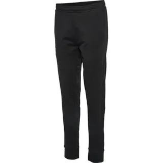 hummel Herren Hmloffgrid Cotton Wo Casual Pants, Jet Black/Forged Iron, XS