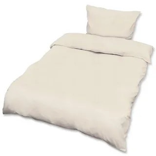 Beautissu Julie Renforcé Creme 135 x 200 cm + 80 x 80 cm