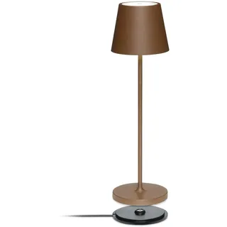 LA VILLE LUMIÈRE SuzieV Wiederaufladbare dimmbare LED-Tischlampe Grau