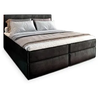 masseno Pellio 160 x 200 cm H2 Schwarz