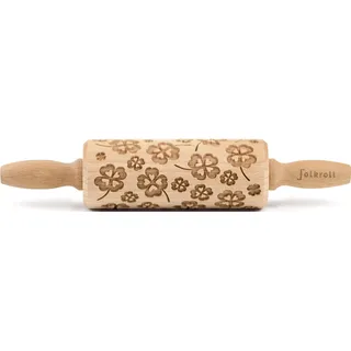 Folkroll »3D-Motiv-Teigrolle« braun,