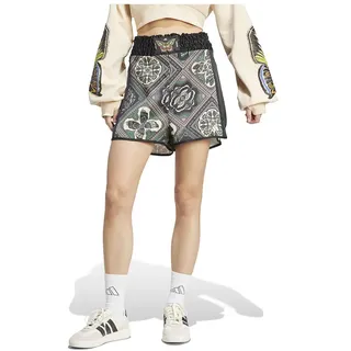 Adidas X Farm Premium Kurze Hose - Black / Amazon Green / Sand Strata - M