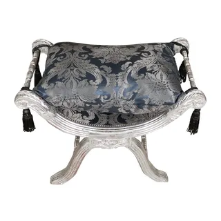 Biscottini Bank, Holz, blau, Media