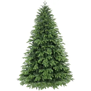 Giulia Grillo Weihnachtsbaum Künstlich 210 cm – Premium Real Touch PE/PVC, 2382 Dichte Zweige, Naturgetreu & Langlebig, Leicht Aufzubauen, Grün