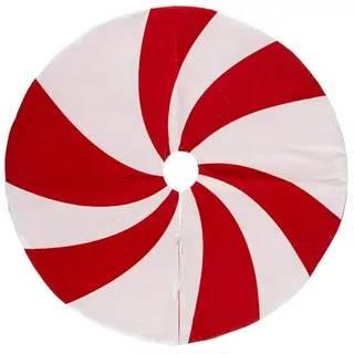 Atmosphera Createur d ́interieur Weihnachtsbaumrock Candy Ø 90 cm , Multicolor , Textil , 90x0.3x90 cm , Dekoration, Weihnachtsdekoration, Christbaumschmuck