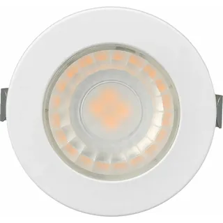 LED Minispot 3W klein Einbauleuchte Einbauspot Einbaustrahler 3 Blenden Schwarz, Silber und Weiß IP54 Feuchtraumgeeignet 230V 3000K Warmweiß Bad