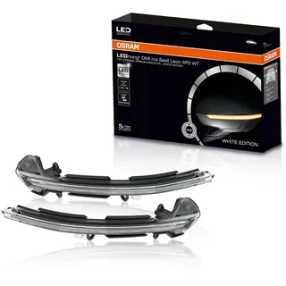 Osram LEDDMI 5F0 WT S LEDriving dynamischer LED Spiegelblinker - White Edition, Set of 2