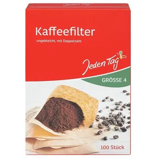 Jeden Tag Kaffeefilter Gr. 4 100 St.