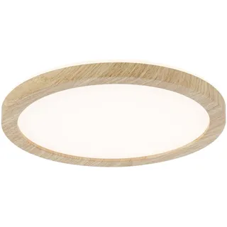 Paulmann Atria Shine 1 rund Holzoptik