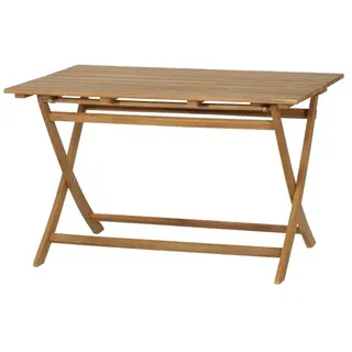 Siena Garden Klapptisch 120 x 80 x 74 cm Natur