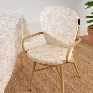 BELUM | Sitzkissen für Outdoor-Stuhl, Maße: Sitzbreite: 48 cm, Länge: 42 cm, Rückenlehne: Breite 48 cm, Länge: 48 cm, Modell: 0120-402