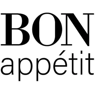 queence Wanddekoobjekt »BON appétit«, Stahlschild, Blechschild, Spruch, Witzig, Wanddeko, retro, 20x30cm, schwarz