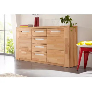 Home Affaire Sideboard »Kolding«, Breite 140 cm mit 4 Schubkästen