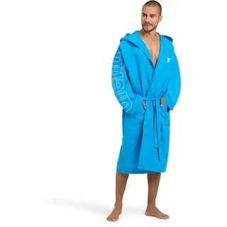 arena Zeal Plus Bademantel aus Mikrofaser für Damen und Herren, Mikrofaser-Bademantel mit Kapuze und Taschen, Schnelltrocknender Unisex-Bademantel, Angenehm und Leicht