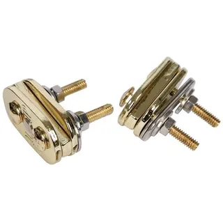 Latin Percussion Kesselmontage Conga, Slide Mount Brackets, Gold - LP290S, LP290S-AIR, LP290S-MBG