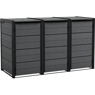 Gartenbox Keter Hide Away für Behältererweiterung 120 l - Grau