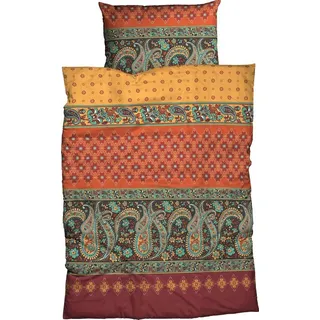 Casatex Bettwäsche Murillo 135 x 200 cm Biber Terra