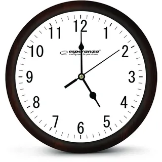 Esperanza Los Angeles 30 cm ZEGAR SCIENNY schwarz/weiß