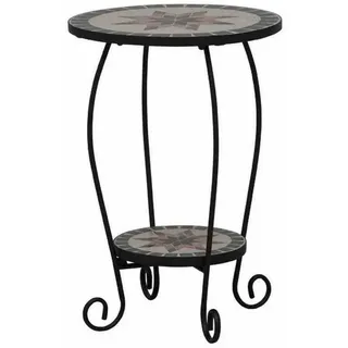 Siena Garden Blumenständer Stella Ø 40 x 60 cm Grau Mosaik