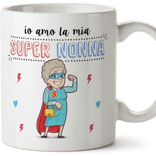 Mugffins Tasse Super Oma Italienisch