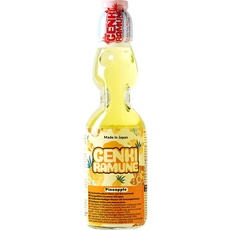 RAMUNE Ramune GENKI RAMUNE - Ananas Getränk - Multipack (30 X 200 ML)