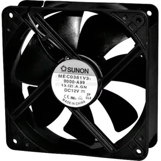 SUNON MEC0381V2-A99 Axiallüfter 12 V/DC 197.03 m3/h (L x B x H) 120 x 120 x 38 mm),