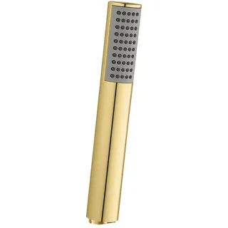 Maneral Runder Duschgriff mit gebürstetem Gold-Finish aus ABS
