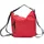 Schultertasche Polyurethan Red