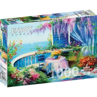 ENJOY Blumen-Balkon-Puzzle 1000 Teile