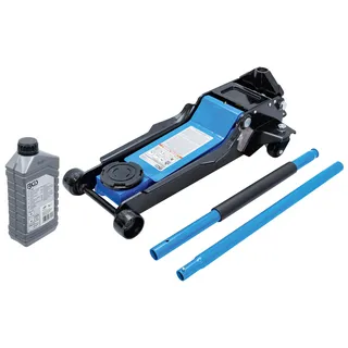 Bundle aus BGS 71036 | Hydrauliköl | mineralisch | HLP 46 | 1 l + BGS 7874 | Rangier-Wagenheber | 3,5 t | hydraulisch | Doppelhubkolben-Mechanik | Hubhöhe 95-540 mm