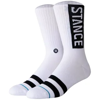 Stance Socken OG Crew 1er Pack Weiß 38-42