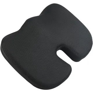 Lauviomify Sitzkissen Orthopädisch Memory Foam – Ergonomisch gegen Rücken- & Steißbeinschmerzen – Atmungsaktiv für Büro, Auto, Rollstuhl, Reisen, Schwangerschaft, Zuhause