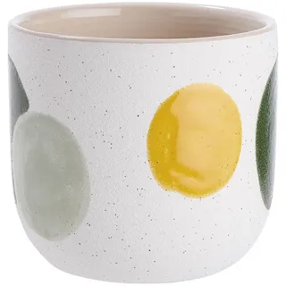 Butlers Blumentopf Seventies , Multicolor , Keramik , 11 cm , Dekoration, Blumen & Blumentöpfe, Übertöpfe