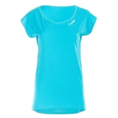 Winshape Damen Ultra leichtes Modal-Kurzarmshirt mit abgerundetem Saum MCT013, All-Fit Style, Fitness Freizeit Sport Yoga Workout, Sky-Blue, L