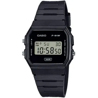Casio Timeless Collection F-91WB-1AEF Kunststoff 38 mm
