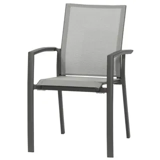 Siena Garden Velia Gartenstuhl 56 x 58 x 87 cm matt anthrazit