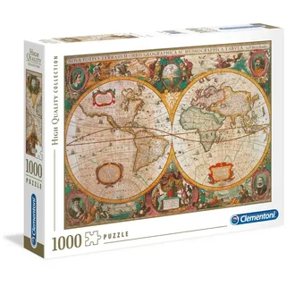 CLEMENTONI Alte Karte (1000 Teile)