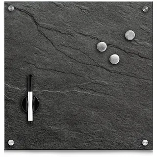 Zeller Memobord 40 x 40 cm Schwarz