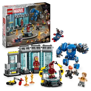 LEGO Marvel Super Heroes Iron Mans Labor: Halle der Rüstungen 76315