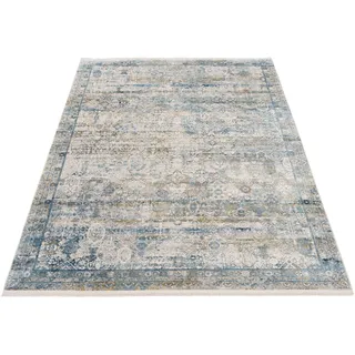 OCI DIE TEPPICHMARKE BESTSELLER TADI Teppichläufer 80 x 300 cm Blau/Grau