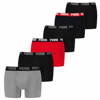 Puma Boxershort 6er Pack mit elastischem Logobund