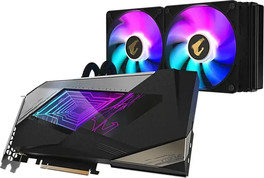 Bild von AORUS GeForce RTX 4070 Ti XTREME WATERFORCE Grafikkarte