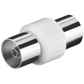 goobay Koaxial Adapter - Koaxial Kupplung - Koaxial Kupplung (11536)