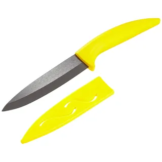 neoLabLine Keramikmesser mit 100 mm Klinge aus technischer Keramik, Griff aus Polyamid, Allzweckmesser