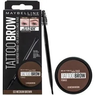 Maybelline New York, Augenbrauengel, Tattoo Brow Pomade Pot« mit hochpigmentierter Formel, blau